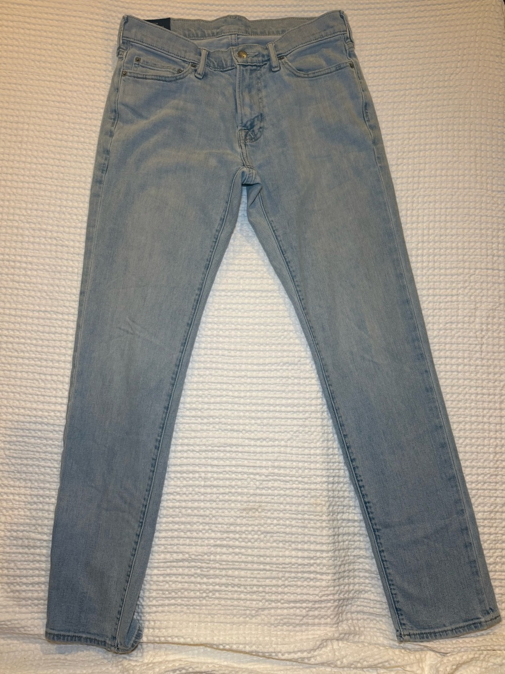 Abercrombie & Fitch Men’s Skinny Jeans 30x32 Light Wash Stretch Denim